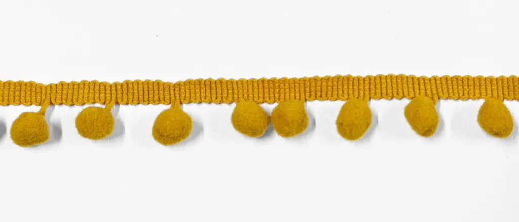 Tira Pom Pom - Amarillo Mostaza