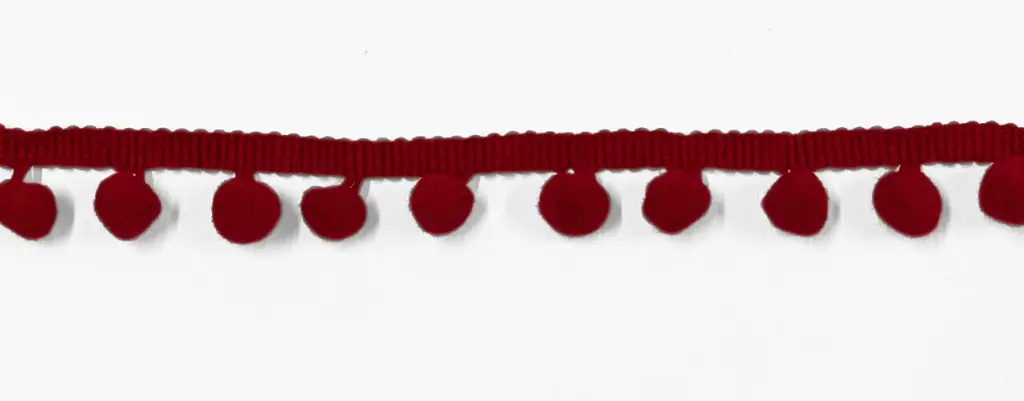Tira Pom Pom - Rojo