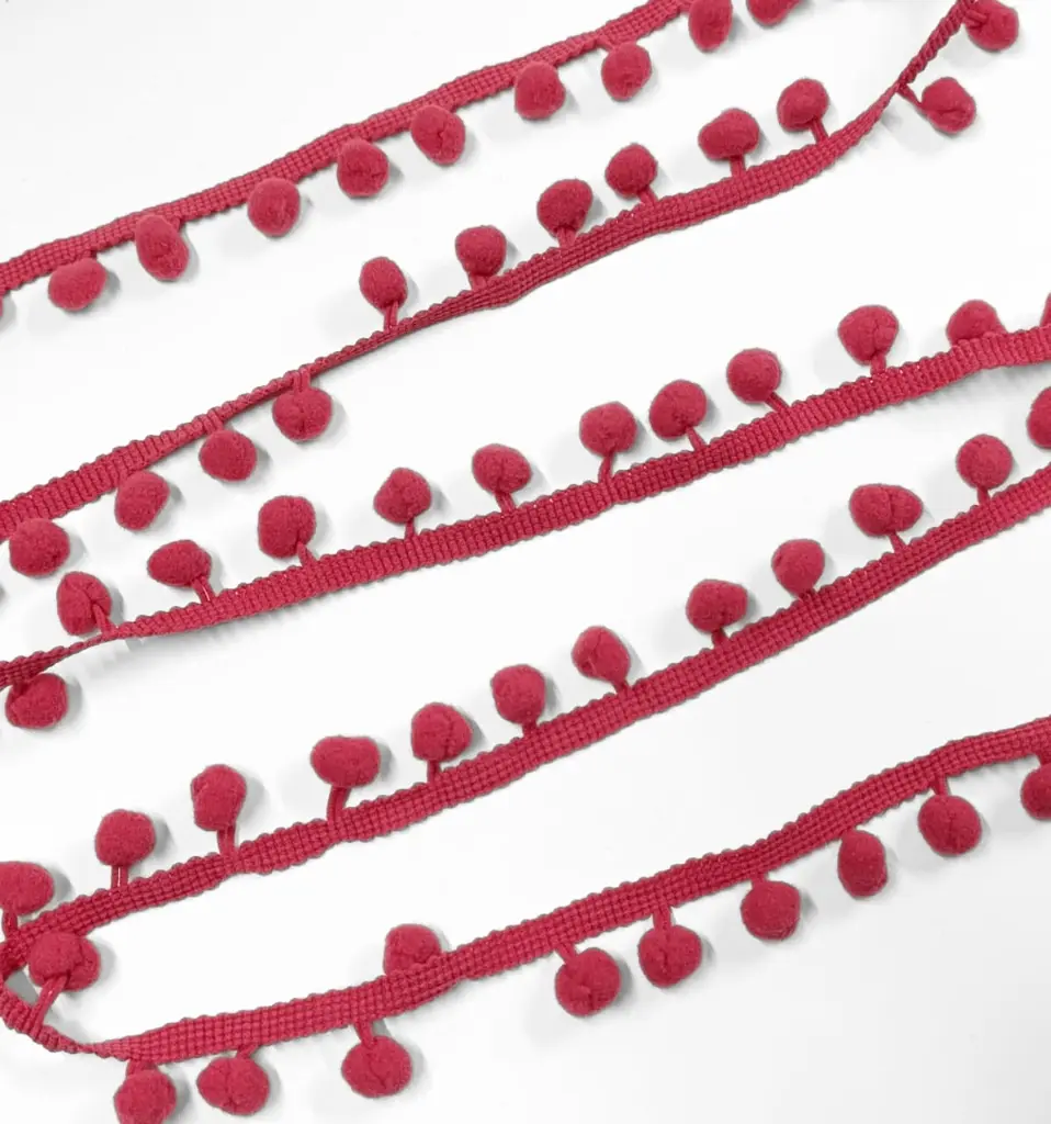 Tira Pom Pom - Rosa Mexicano