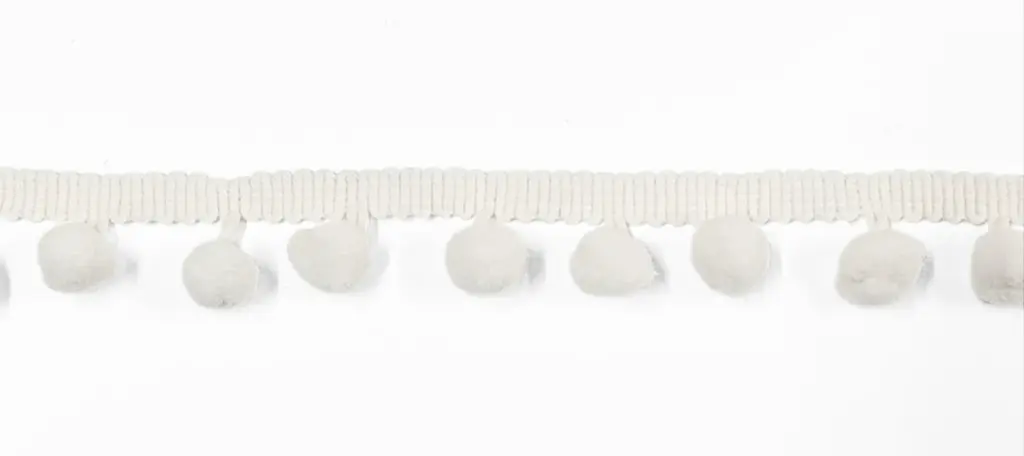 Tira Pom Pom - Blanco