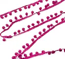 Tira Pom Pom - Rosa