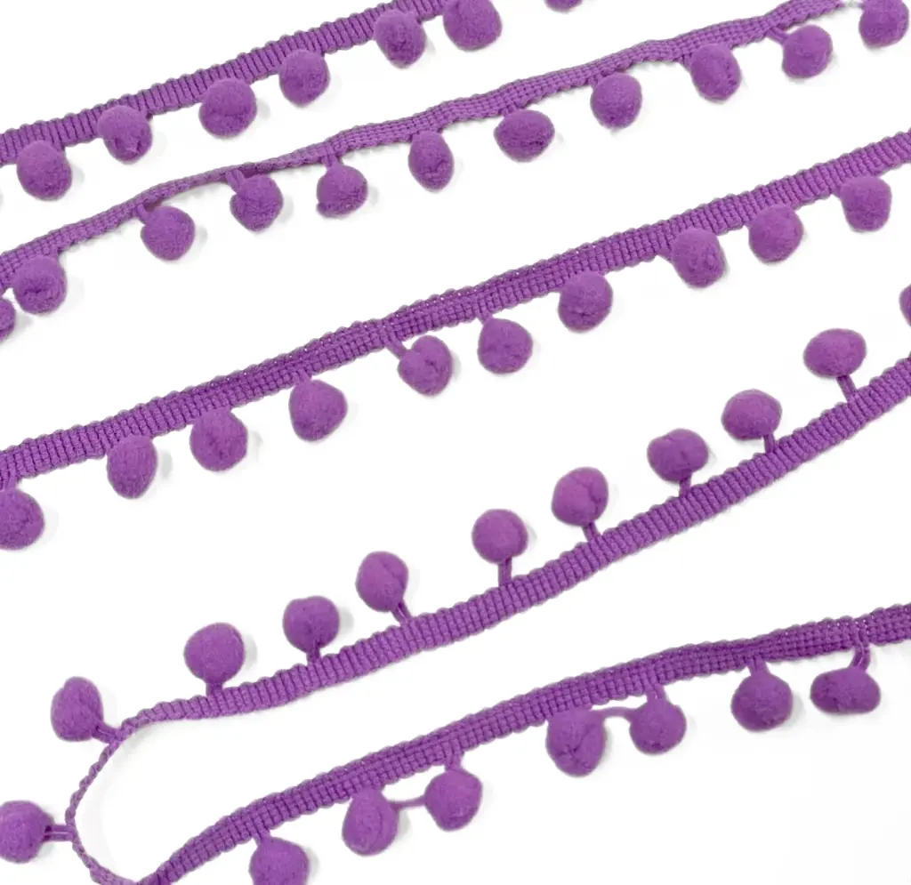 Tira Pom Pom - Lila