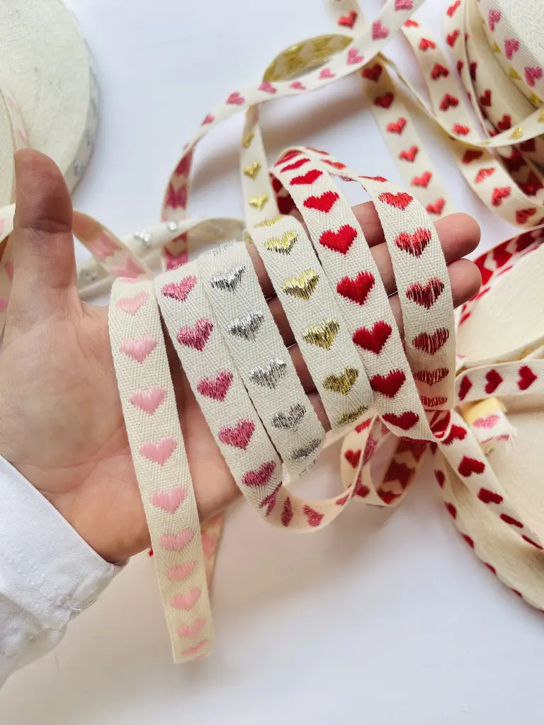 liston de algodon san valentin