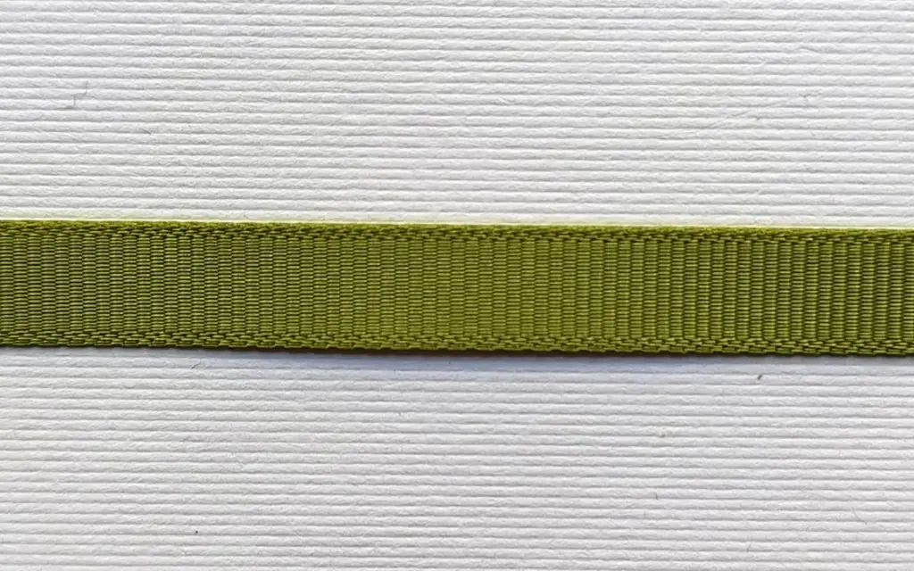 Listón Popotillo Taiwanés - Verde Musgo