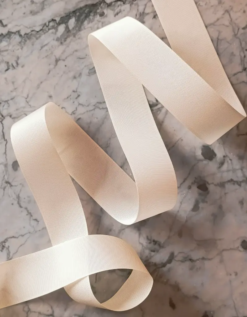 Listón Popotillo Taiwanés - Ivory