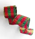 Listón Navideño - Christmas Check 4"