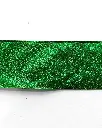 Listón Navideño - Glitter Verde 4"