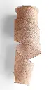 Listón Navideño - Yute Lurex Bronce 4"