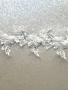 M - Guipur - Floral Blanco