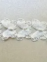 M - Guipur - Mariposas Blancas