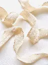 Listón Ondulado Floral - Beige
