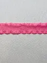Listón Coquette Plisado Ondulado - Hot Pink