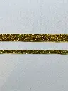 Listón de Terciopelo Escarchado - Dorado