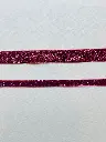 Listón de Terciopelo Escarchado - Fucsia