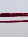 Listón de Terciopelo Escarchado - Rojo