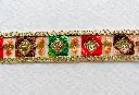 MH - Tira Hindu Bordada 3 cm Durazno