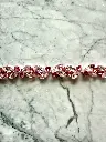 tira pedreria rosa