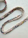 Pasamanería Trenzada Multicolor y Felpado Rosa1.webp