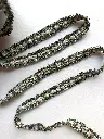 Pasamanería Entramada Tweed Chanel con Perlas Verde Multicolor1.webp