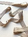 Listón Rayon - 2.5 cm - Gris Claro