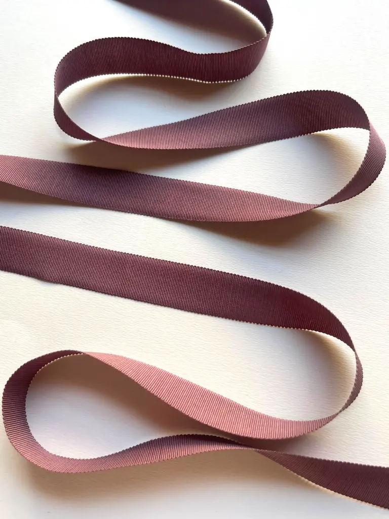 Listón Rayon - 2.5 cm - Malva