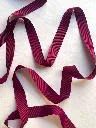 Listón Rayon - 2.5 cm - Vino