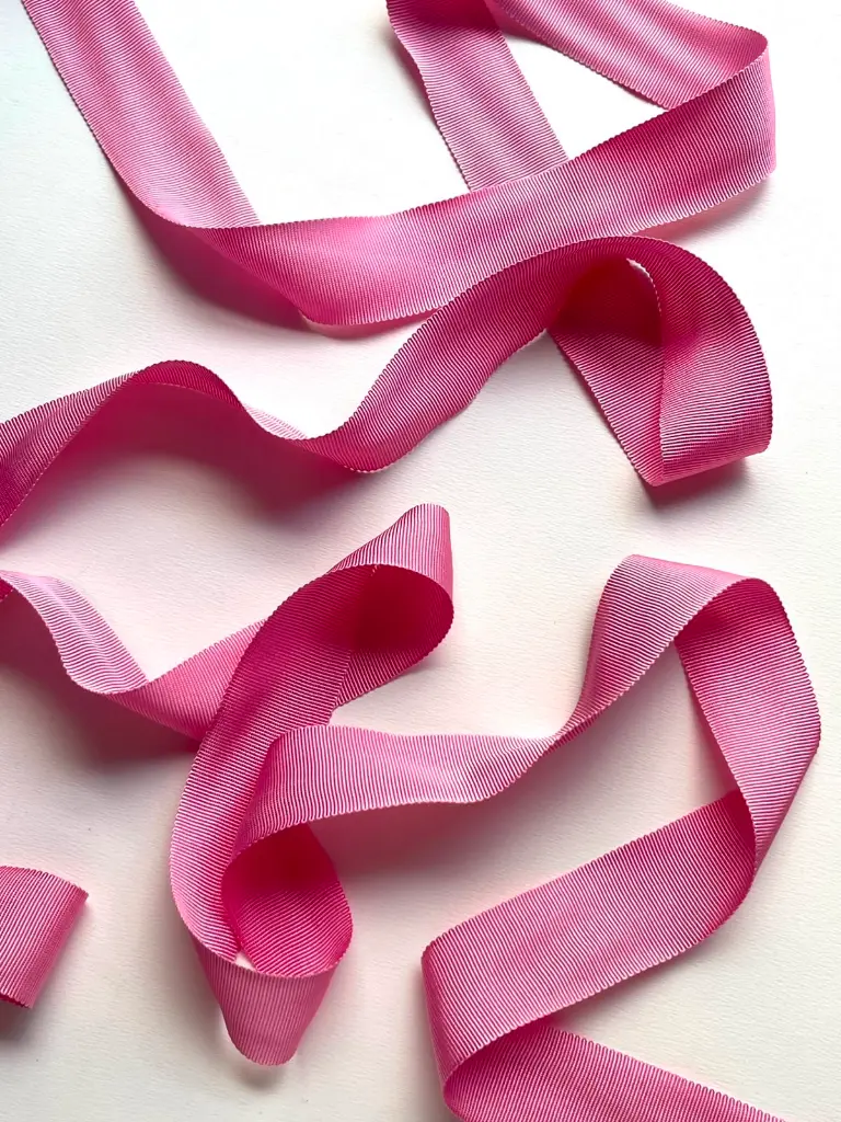 Listón Rayon - 3 cm - Flamingo