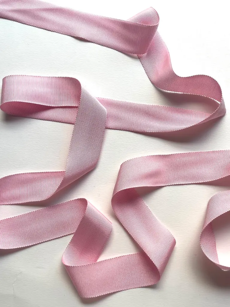 Listón Rayon - 3 cm - Rosa