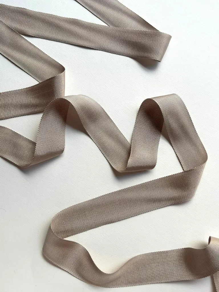 Listón Rayon - 3 cm - Gris Claro