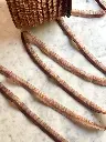 Listón de Terciopelo con Organza Plisada - Cafe2.webp