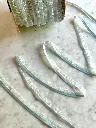 Listón de Terciopelo con Organza Plisada - Celeste2.webp