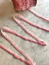 Listón de Terciopelo con Organza Plisada - Mauve2.webp