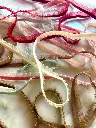 Listón de Terciopelo con Organza Plisada .webp