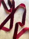 M - Velvet Liso - 4 cm Burgundy1.webp