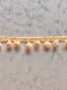 Tira Pom Pom - Amarillo Claro Sesame2.webp