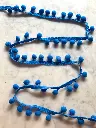 Tira Pom Pom - Azul Maya1.webp