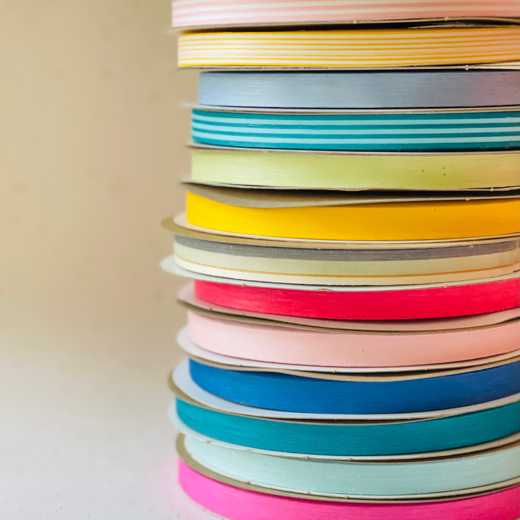 Listón Algodón - Azalea (1/2" x 10 Yardas)