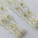Tira Encaje 3.5cm - Oro y Beige.3.webp