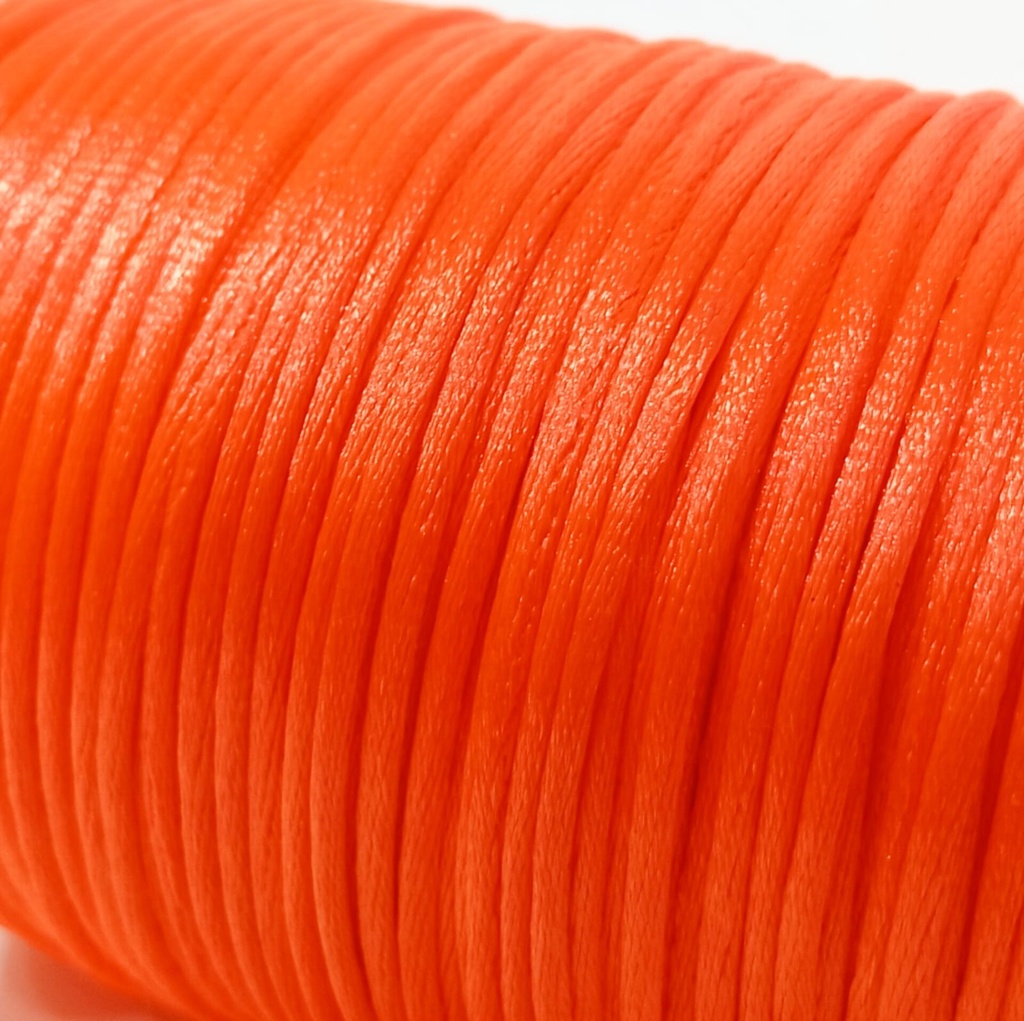 Listón Cola De Rata - Naranja Neon