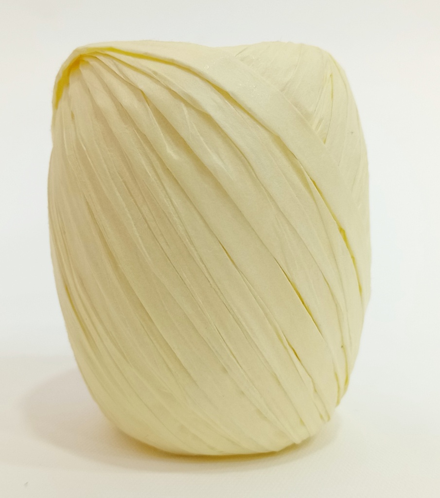 Rafia De Papel - Amarillo Claro