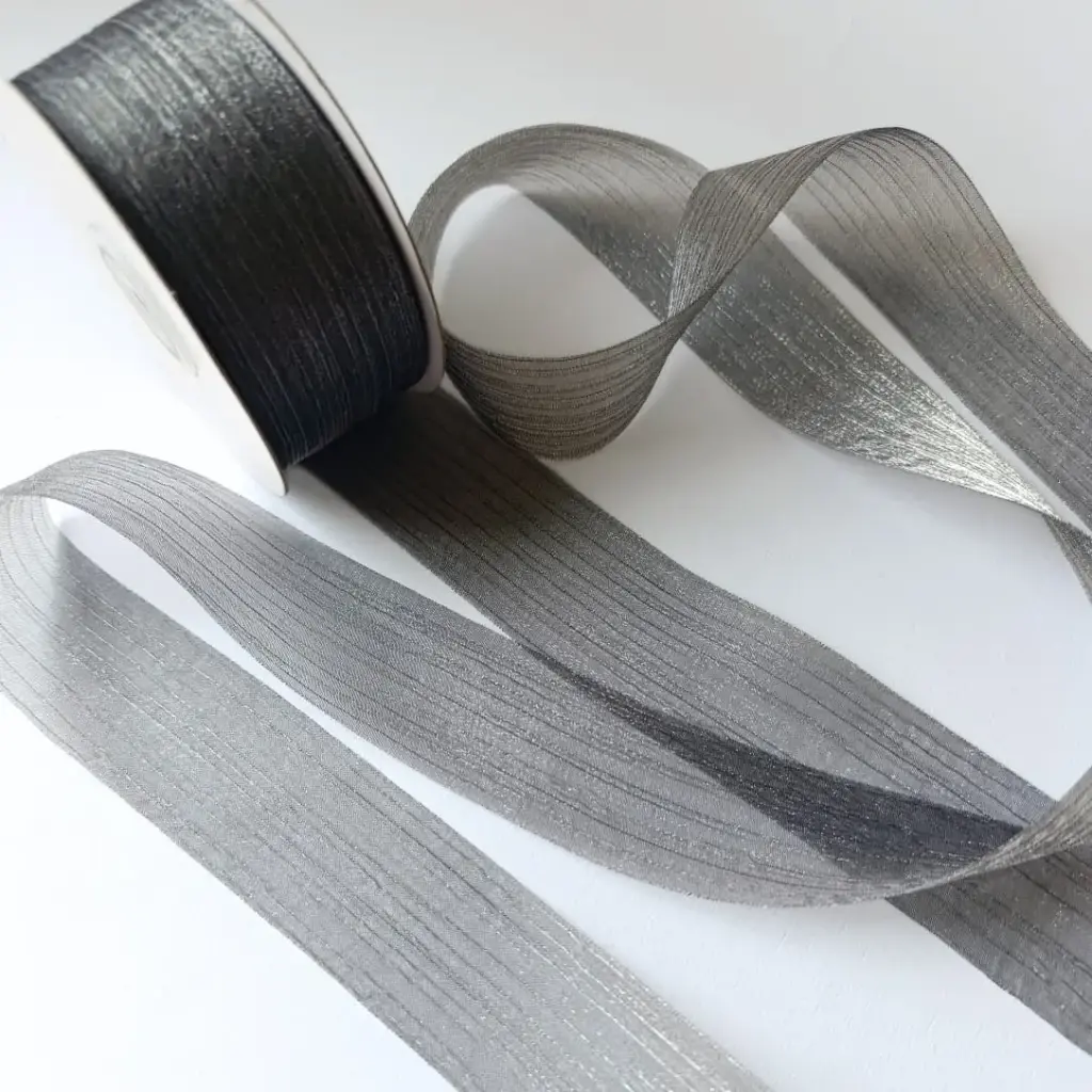 Organza Satinada - Gris Oxford