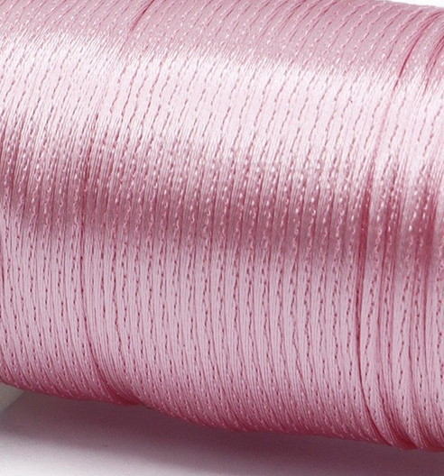 Listón Cola De Rata - Rosa Pastel