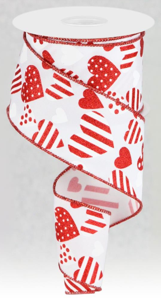 Listón San Valentín - Valentine Hearts