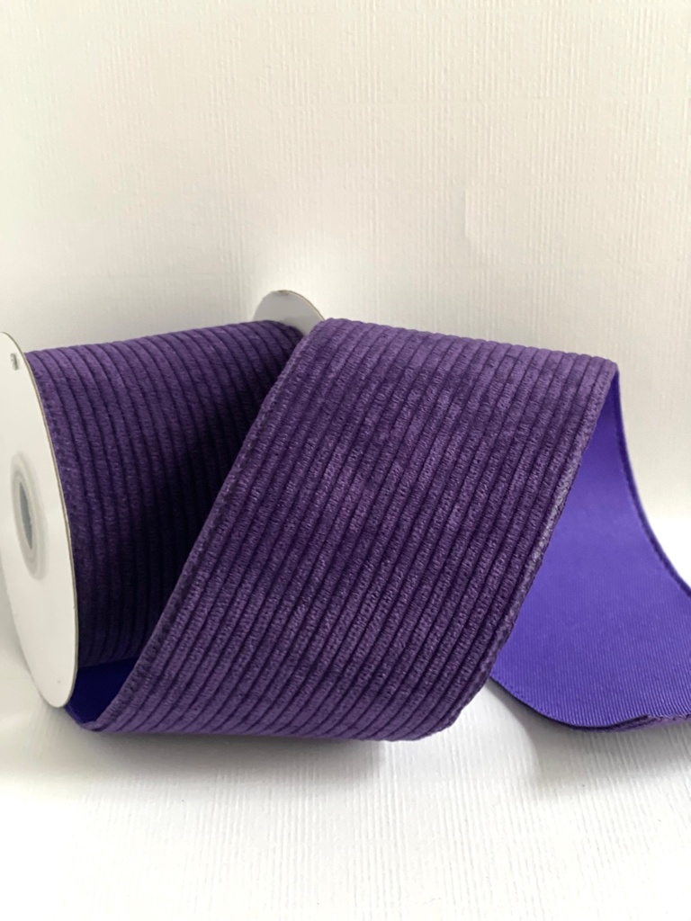 Listón de Pana - Purple