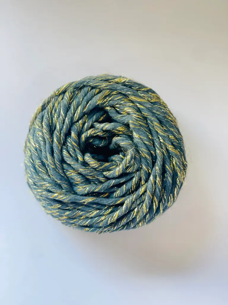 Macrame hilo Lurex - Hunter