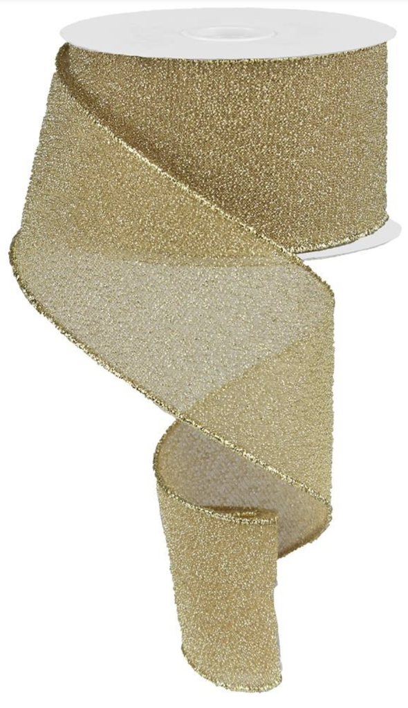 Glitter Mesh - Gold