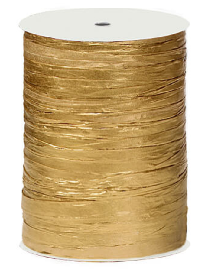 Rafia De Papel - Oro