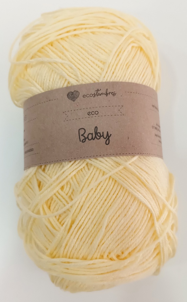 Estambre Eco Baby - Amarillo Claro