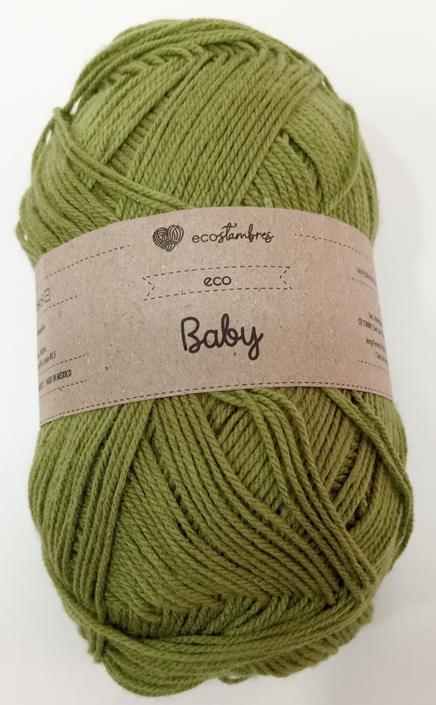 Estambre Eco Baby - Verde Manzana