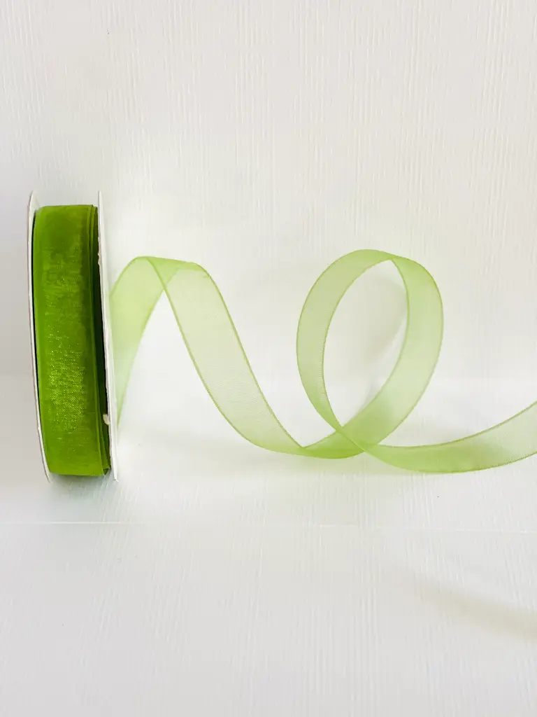 Organza Lisa - Verde Manzana